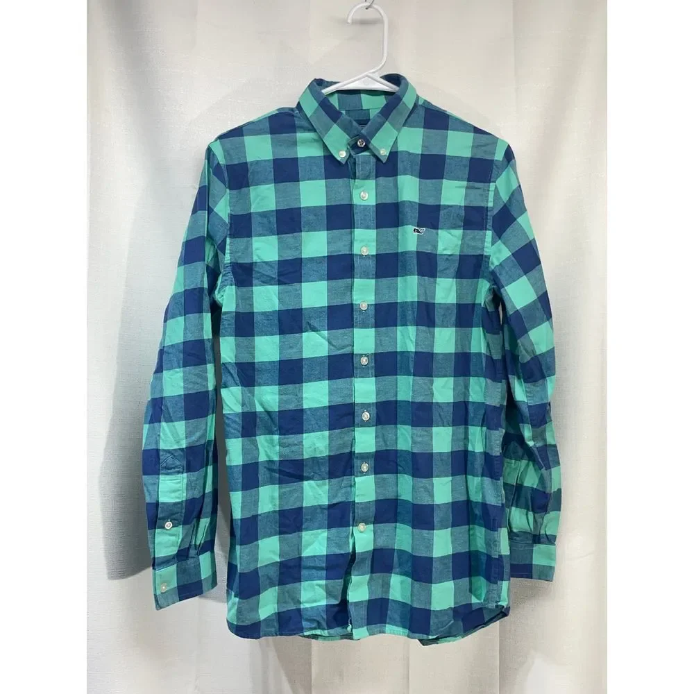 Vineyard Vines Youth Long Sleeved‎ Button Up Size XL (18)